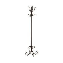 Load image into Gallery viewer, Kiefer Coat Rack with 12 Hooks Black
