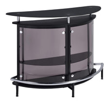 Load image into Gallery viewer, Amarillo 2-tier Bar Unit Black and Chrome
