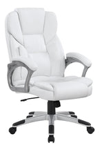 Load image into Gallery viewer, Kaffir Adjustable Height Office Chair White and Silver
