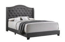 Load image into Gallery viewer, Sonoma Camel Back Eastern King Bed Grey
