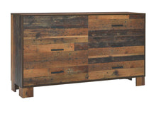 Load image into Gallery viewer, Sidney 6-drawer Dresser Rustic Pine
