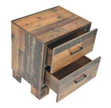 Load image into Gallery viewer, Sidney 2-drawer Nightstand Rustic Pine
