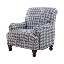Load image into Gallery viewer, Glenn Recessed Arms Accent Chair Blue
