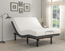 Load image into Gallery viewer, Clara Twin XL Adjustable Bed Base Grey and Black
