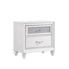 Load image into Gallery viewer, Barzini 2-drawer Nightstand White
