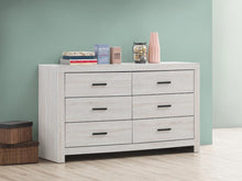 Load image into Gallery viewer, Brantford 6-drawer Dresser Coastal White
