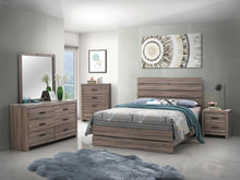 Load image into Gallery viewer, Brantford Eastern King &amp; Queen Panel Bed Barrel Oak
