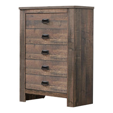 Load image into Gallery viewer, Frederick 5-drawer Chest Weathered Oak
