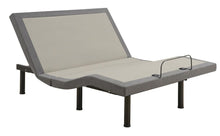 Load image into Gallery viewer, Negan California King Adjustable Bed Base Grey and Black

