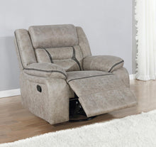 Load image into Gallery viewer, Greer Upholstered Tufted Back Glider Recliner
