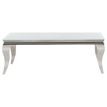Load image into Gallery viewer, Luna Rectangle Coffee Table White and Chrome image
