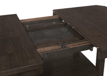 Load image into Gallery viewer, Prentiss Rectangular Counter Height Table with Butterfly Leaf Cappuccino
