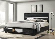Load image into Gallery viewer, Miranda Panel Platform Storage Bed
