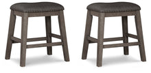 Load image into Gallery viewer, Caitbrook Counter Height Upholstered Bar Stool
