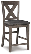 Load image into Gallery viewer, Caitbrook Counter Height Upholstered Bar Stool
