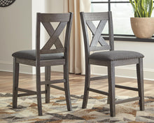 Load image into Gallery viewer, Caitbrook Counter Height Upholstered Bar Stool
