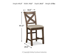 Load image into Gallery viewer, Moriville Counter Height Dining Set
