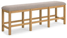 Load image into Gallery viewer, Havonplane 72" Counter Height Dining Bench
