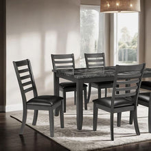 Load image into Gallery viewer, Adia 7 Pc Dinning Table Set Grey &amp; Brown
