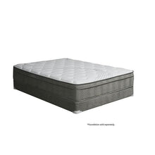 Load image into Gallery viewer, AFTON White/Gray 12&quot; Euro Box Pocket Coil, Cal.King, E king, Full, &amp; Queen

