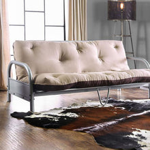 Load image into Gallery viewer, Aksel Black/Red Futon Mattress, Black, Red &amp; Gray
