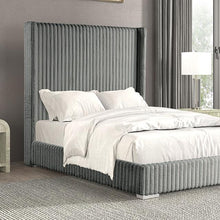 Load image into Gallery viewer, Cadwell E.King, Queen, &amp; Full Bed White, Gray, &amp; Black
