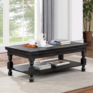 CALANDRA Coffee Table, Antique Black