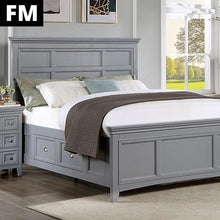 Load image into Gallery viewer, Castlile Bed Grey
