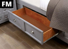 Load image into Gallery viewer, Castlile Bed Grey
