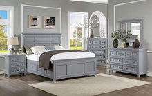 Load image into Gallery viewer, CASTILE Cal.King, E.King, Full, Queen, &amp; Twin Bed, White, Pink, &amp; Grey
