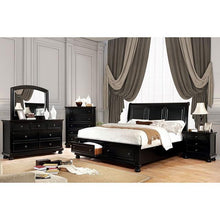 Load image into Gallery viewer, Castor Bed Black, Chrome, &amp; White

