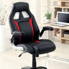 Load image into Gallery viewer, Argon Black/Silver/Red Office Chair
