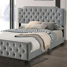 Load image into Gallery viewer, Charlize Bed Grey &amp; Navy
