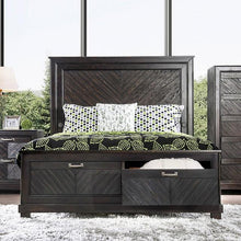 Load image into Gallery viewer, Argyros Espresso Cal.King, E.King, &amp; Queen Bed
