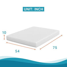Load image into Gallery viewer, Artemisia 10&quot; Memory Foam Mattress White
