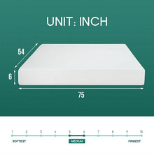 Load image into Gallery viewer, Artemisia 6&quot; Full, Queen, &amp; Twin Memory Foam Mattress
