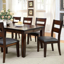 Load image into Gallery viewer, DICKINSON I Dark Cherry Dining Table w/ 18&quot; Leaf
