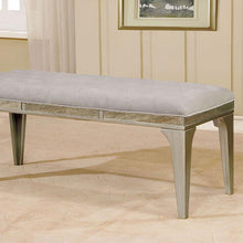 Load image into Gallery viewer, DIOCLES Silver/Light Gray Bench
