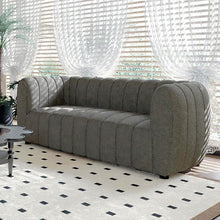 Load image into Gallery viewer, AVERSA Loveseat, Black, Gray, &amp; White
