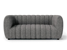 Load image into Gallery viewer, AVERSA Loveseat, Black, Gray, &amp; White
