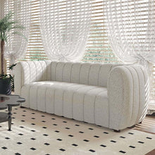 Load image into Gallery viewer, AVERSA Loveseat, Black, Gray, &amp; White
