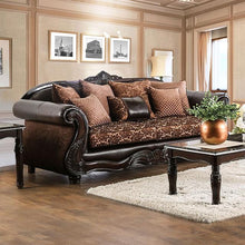 Load image into Gallery viewer, ELPIS Brown/Espresso Sofa
