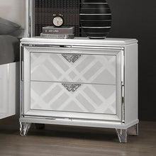 Load image into Gallery viewer, EMMELINE Night Stand w/ USB, White
