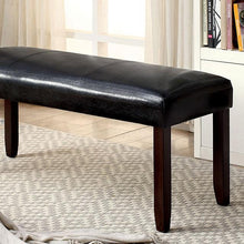 Load image into Gallery viewer, EMMONS I Dark Cherry/Espresso Bench
