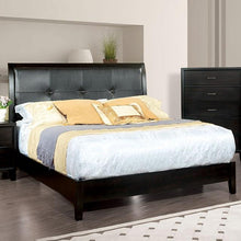 Load image into Gallery viewer, Enrico Full Queen Bed Brown, Black, &amp; Cherry
