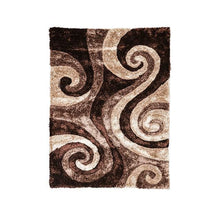 Load image into Gallery viewer, Fermont Brown Beige 5' X 8' Area Rug
