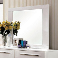 Load image into Gallery viewer, CLEMENTINE Glossy White Mirror
