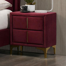 Load image into Gallery viewer, FLORIZEL Night Stand, Red

