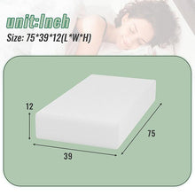 Load image into Gallery viewer, Coreopsis 12&quot; Twin Memory Foam Wave Comfort
