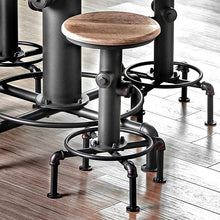Load image into Gallery viewer, Foskey 5 Pc Counter Ht Table Set
